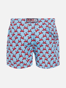 Jean Lighting lightweight fabric swim shorts with crab print - MC2 Saint Barth