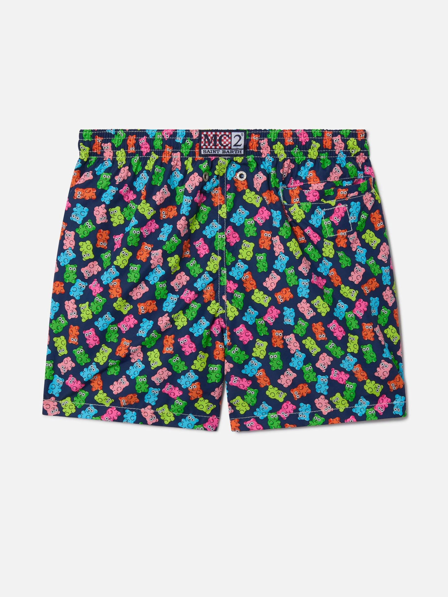 Bañador de tejido ligero para niño Jean Lighting con estampado de ositos de caramelo 