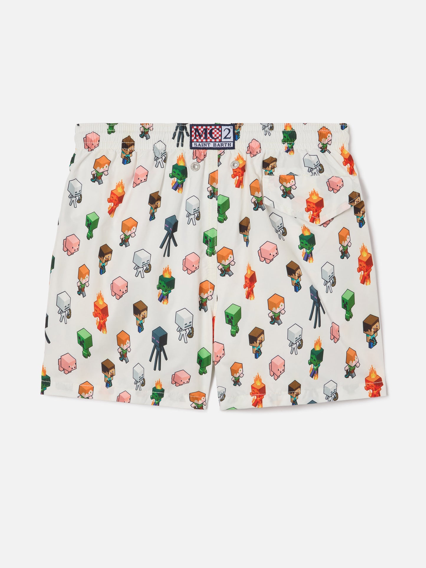 Badeshorts Jean Lighting mit Minecraft-Allover-Print | Special Edition 