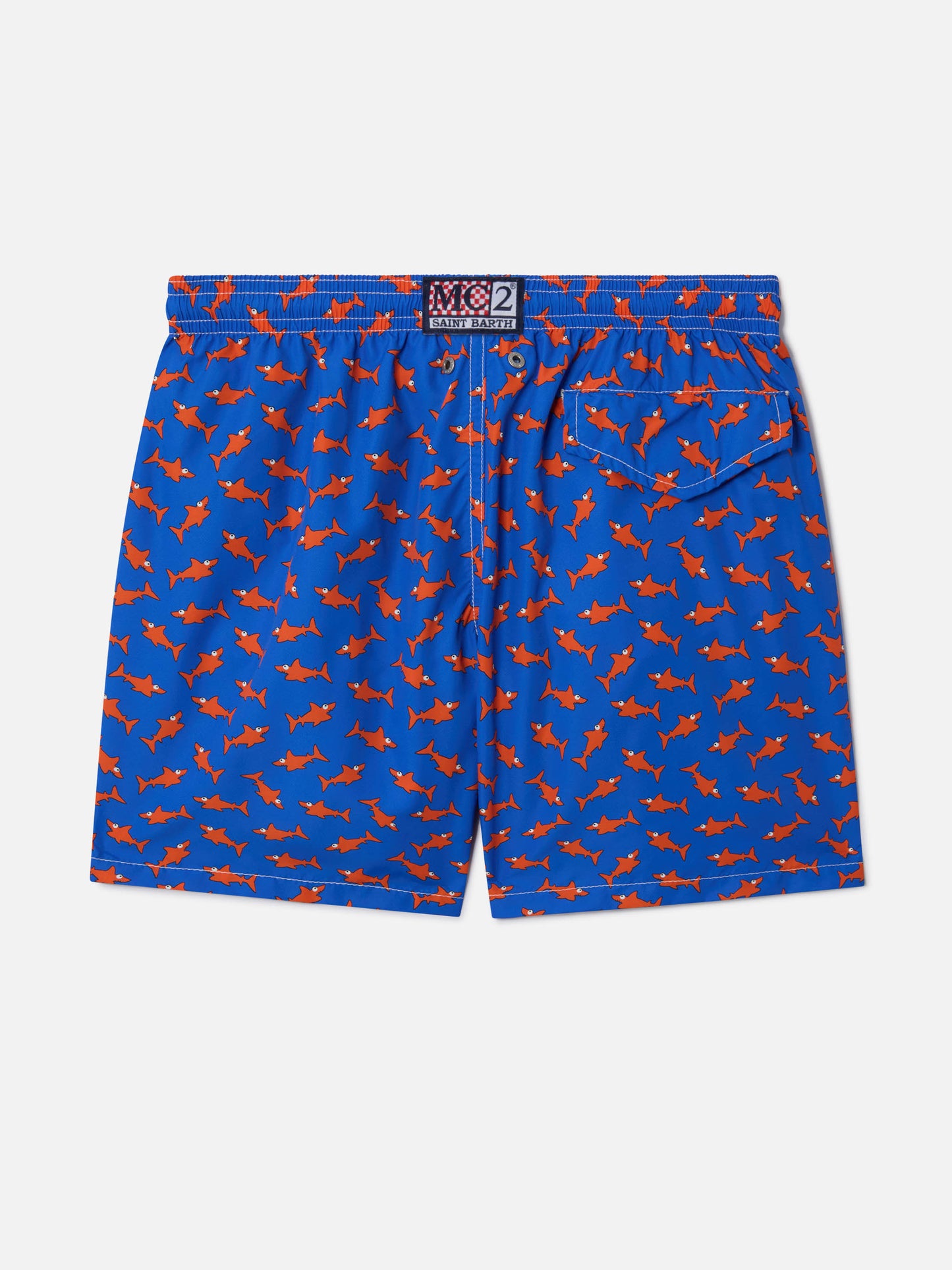 Short de bain garçon à imprimé requins 