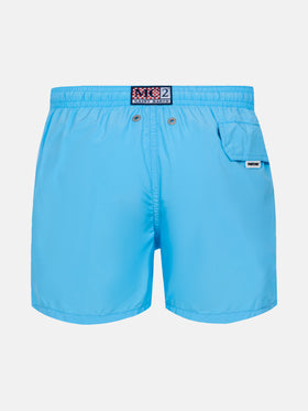 Jean Lighting Pantone lightweight aqua blue swim shorts | PANTONE® SPECIAL EDITION - MC2 Saint Barth