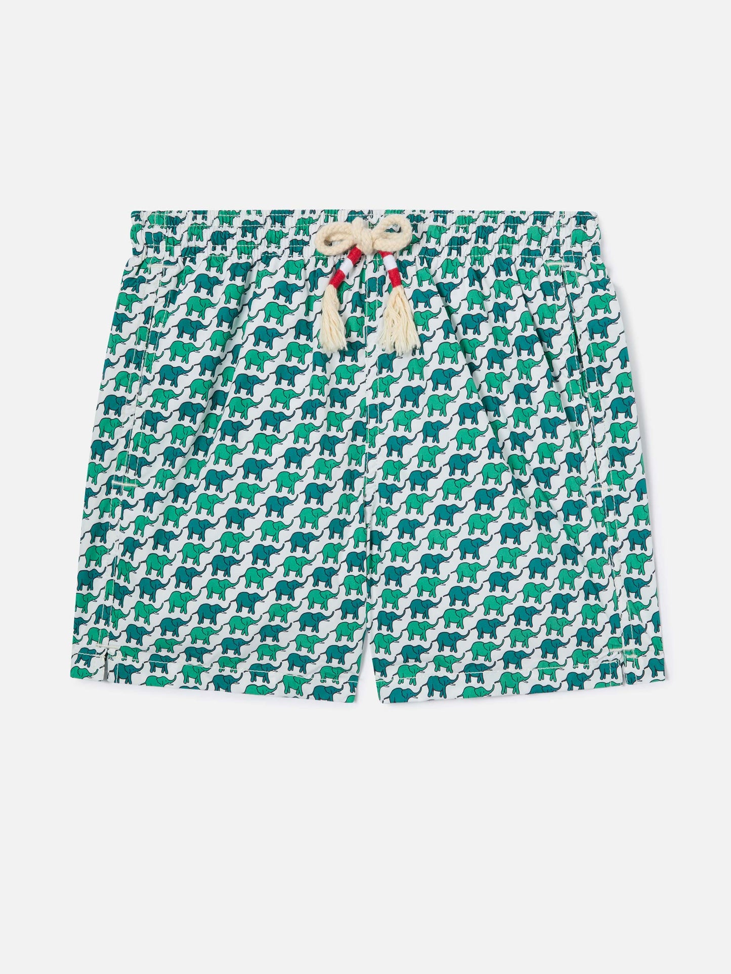 Costume da bagno da bambino con stampa elefante