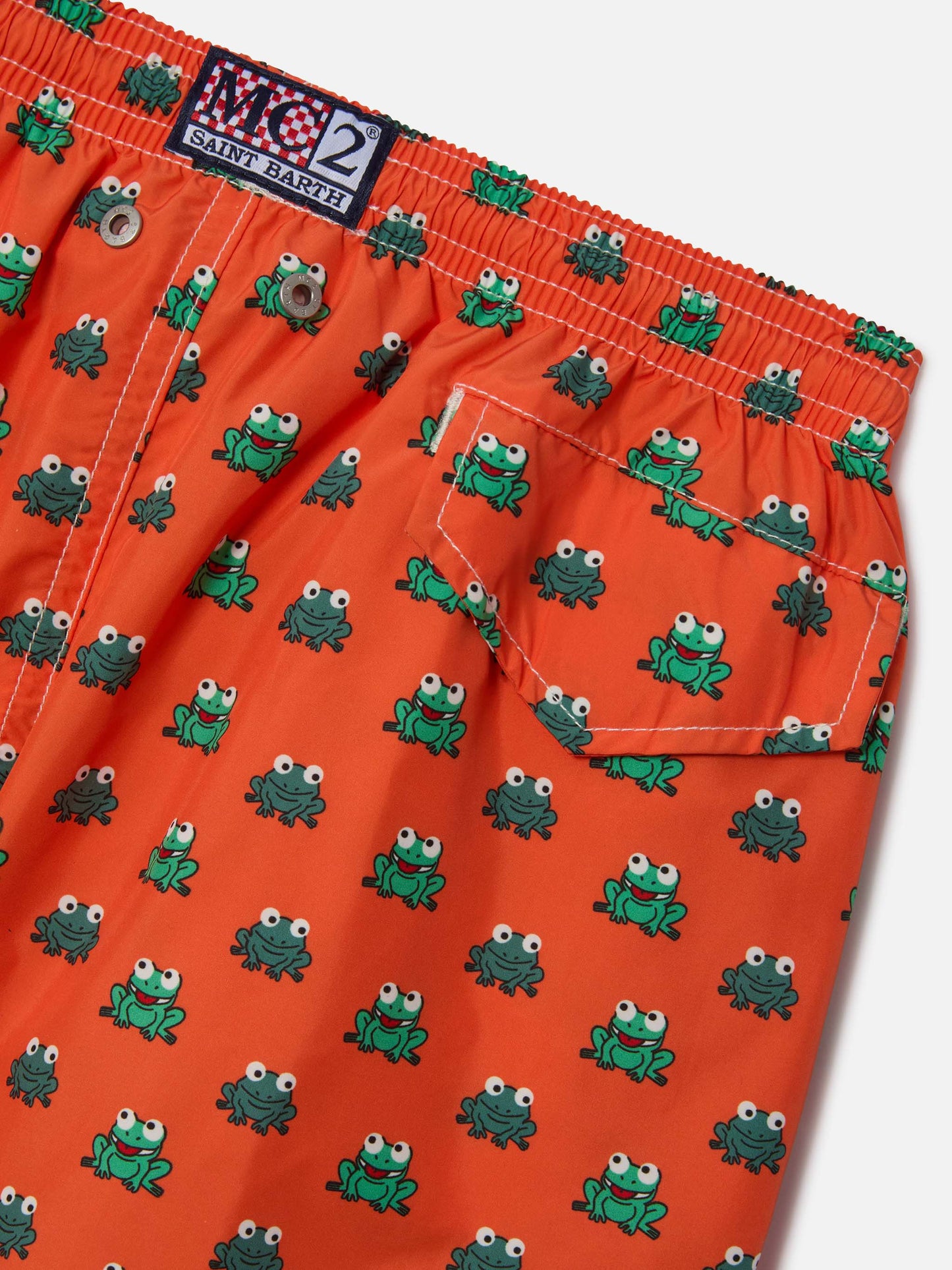Bañador ligero Jean Lighting 70 con estampado de ranas 