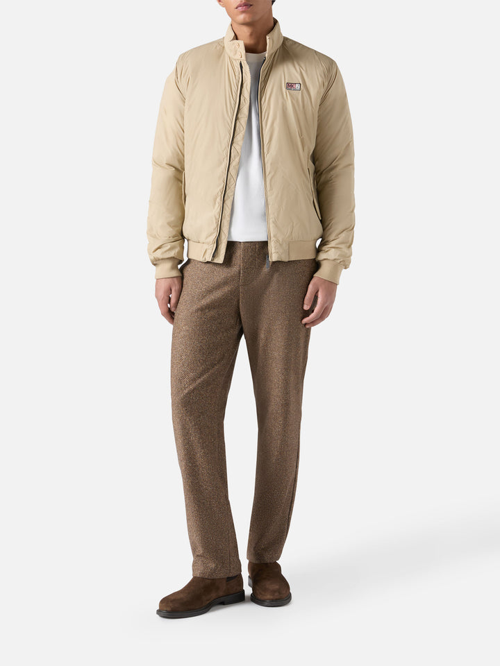 Bomber leggero Jet in beige