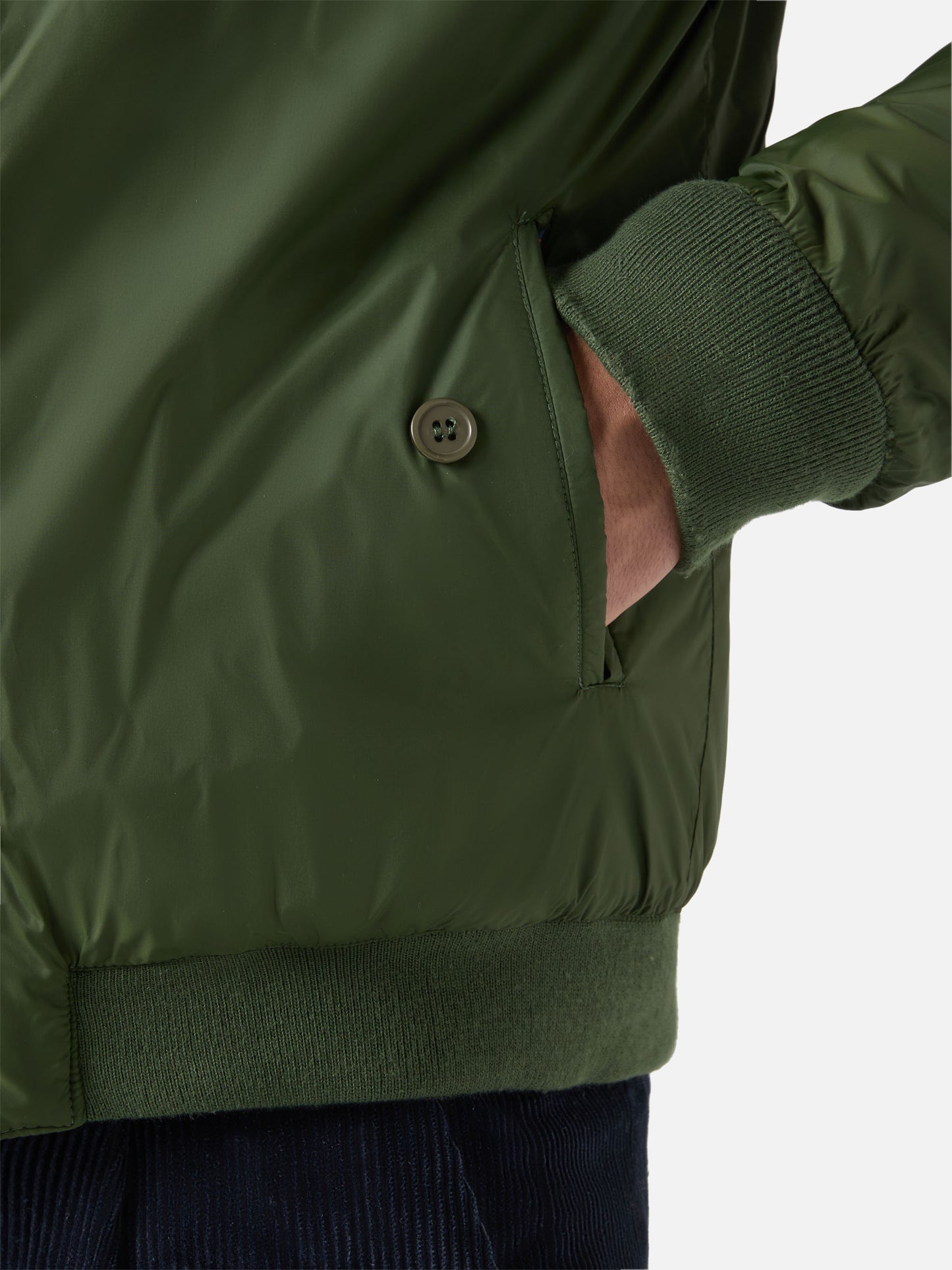 Bomber leggero Jet in verde militare