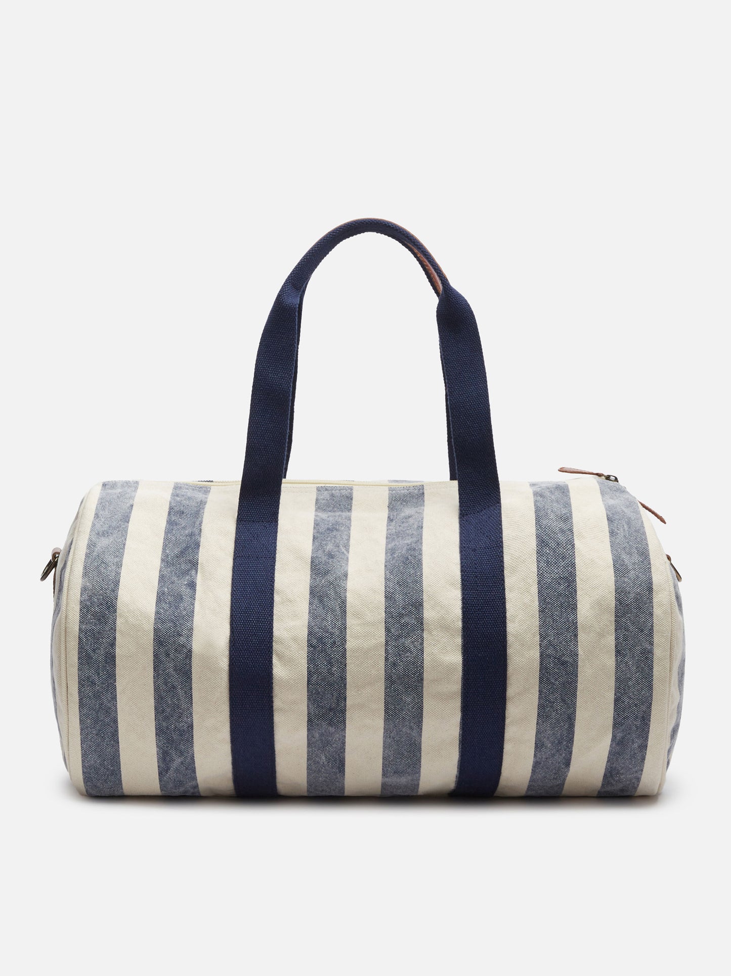Travel duffel canvas bag Jetleg with striped print - MC2 Saint Barth