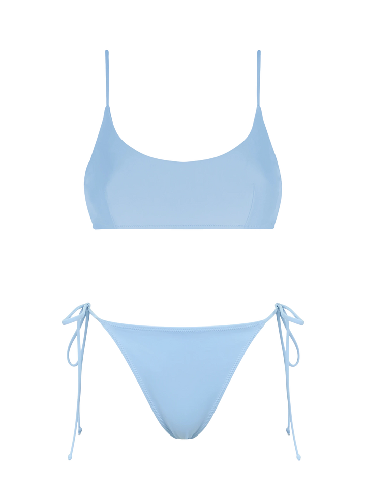 Woman light blue bralette bikini Judy Naomi - MC2 Saint Barth
