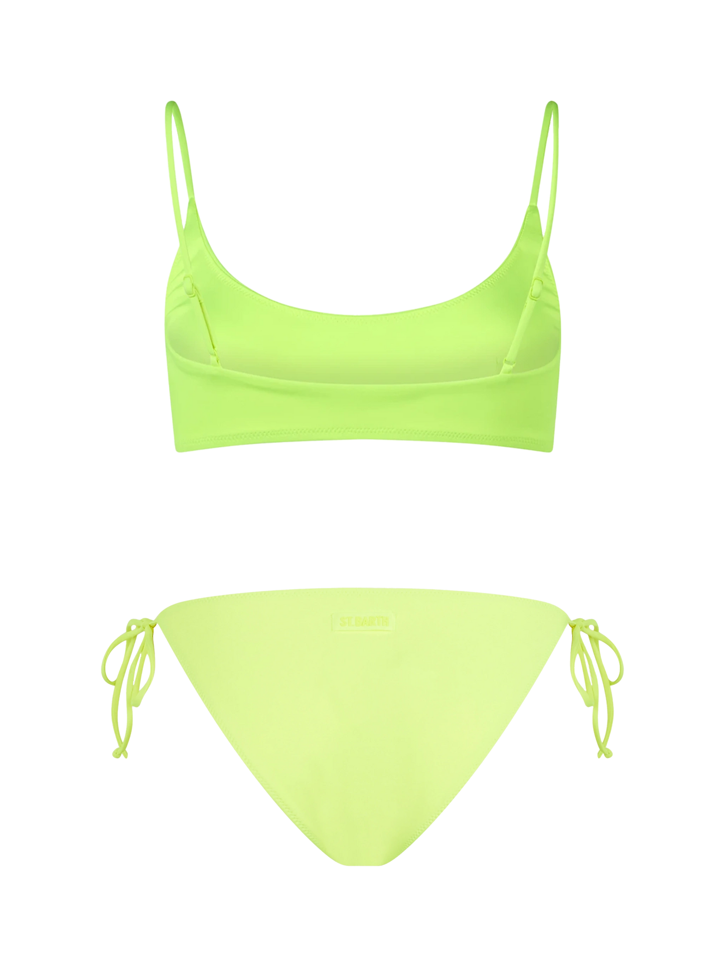 Woman fluo yellow bralette bikini Judy Virgo - MC2 Saint Barth