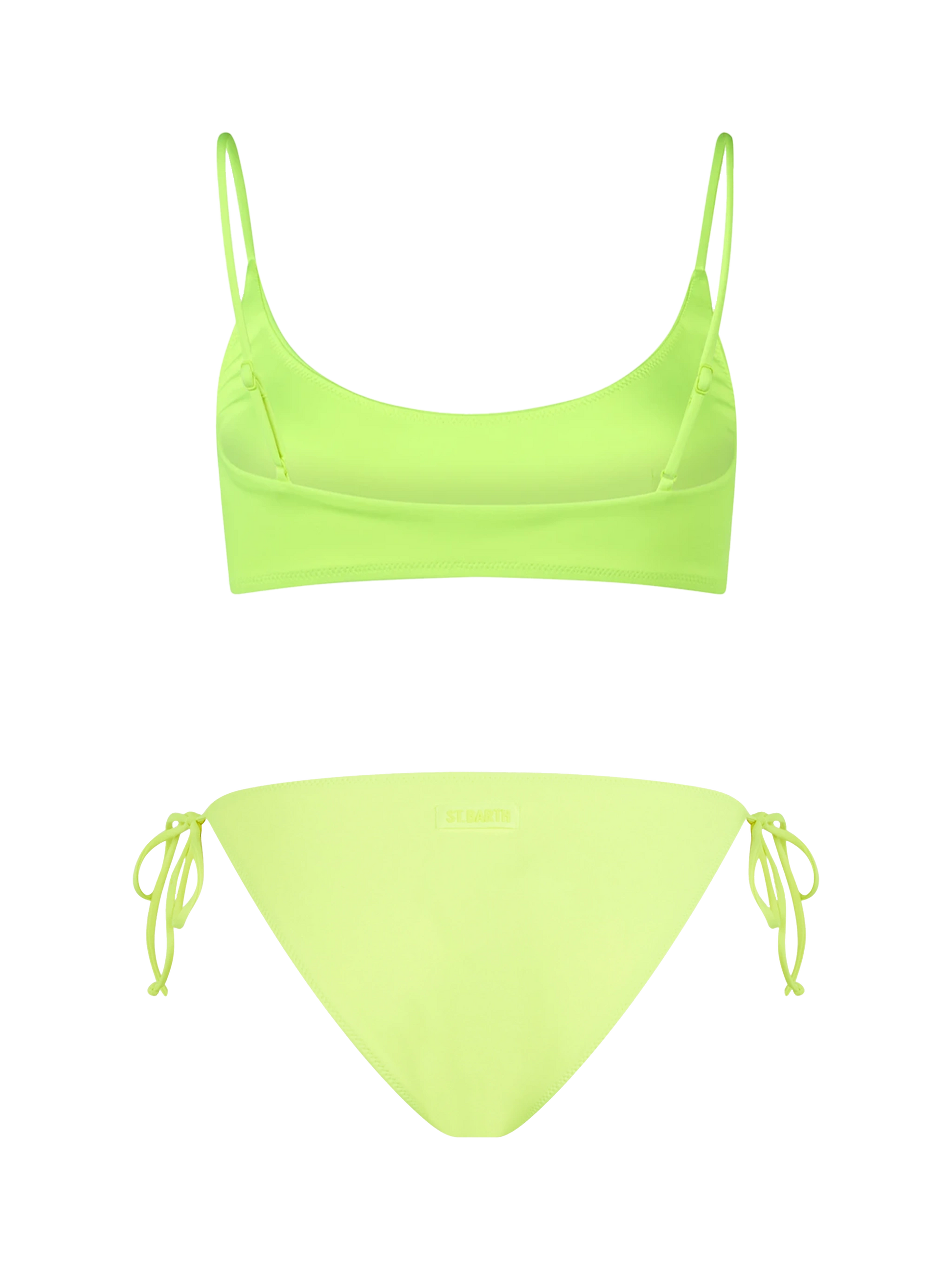 Woman fluo yellow bralette bikini Judy Virgo - MC2 Saint Barth