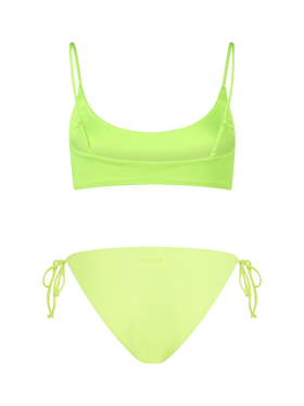 Woman fluo yellow bralette bikini Judy Virgo - MC2 Saint Barth