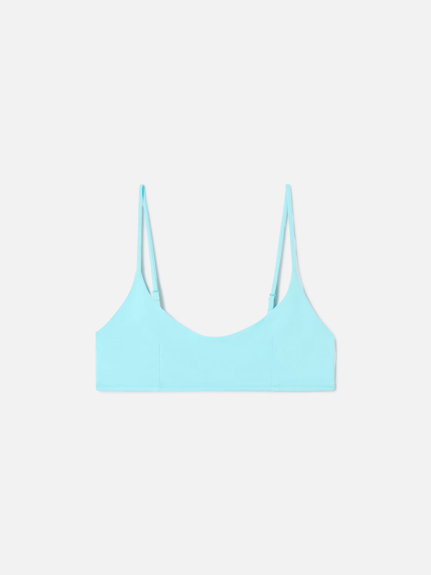 Top de bikini bralette Judy verde agua 