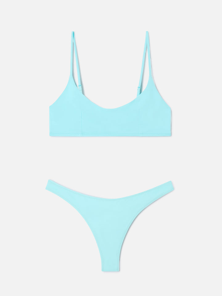 Judy Naomi water green bralette bikini