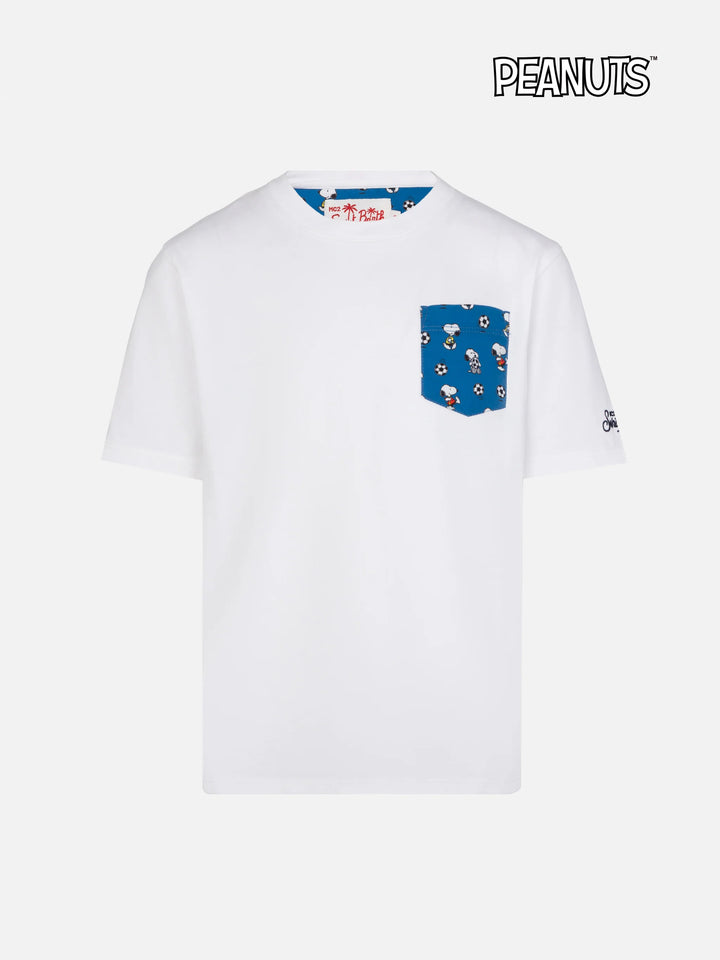 T-shirt Kea in cotone con taschino stampato Snoopy | SNOOPY PEANUTS® SPECIAL EDITION