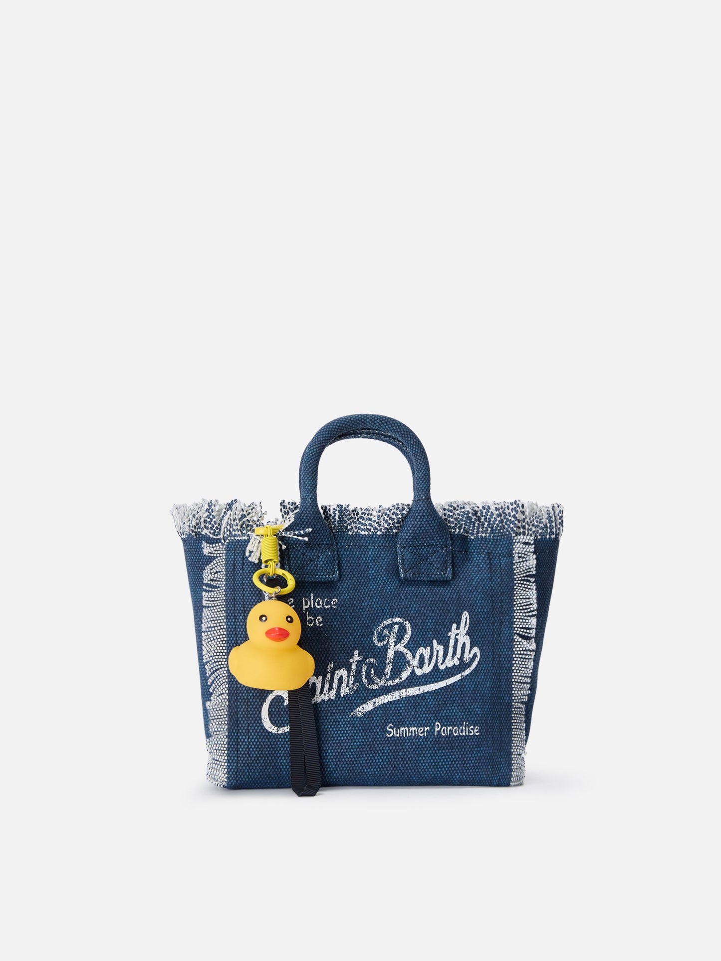 Funny charm da borsa con paperella in gomma