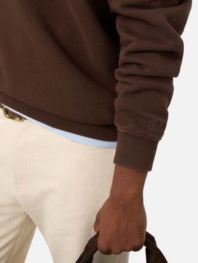 Sudadera de algodón Brown Kenneth con monograma SB Legacy 