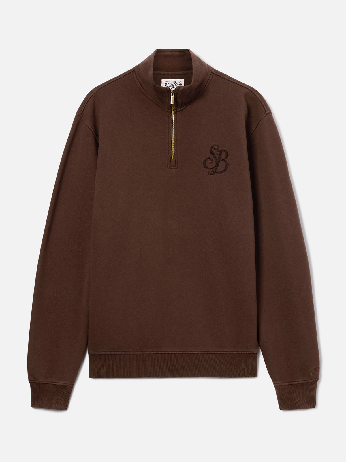 Sudadera de algodón Brown Kenneth con monograma SB Legacy 