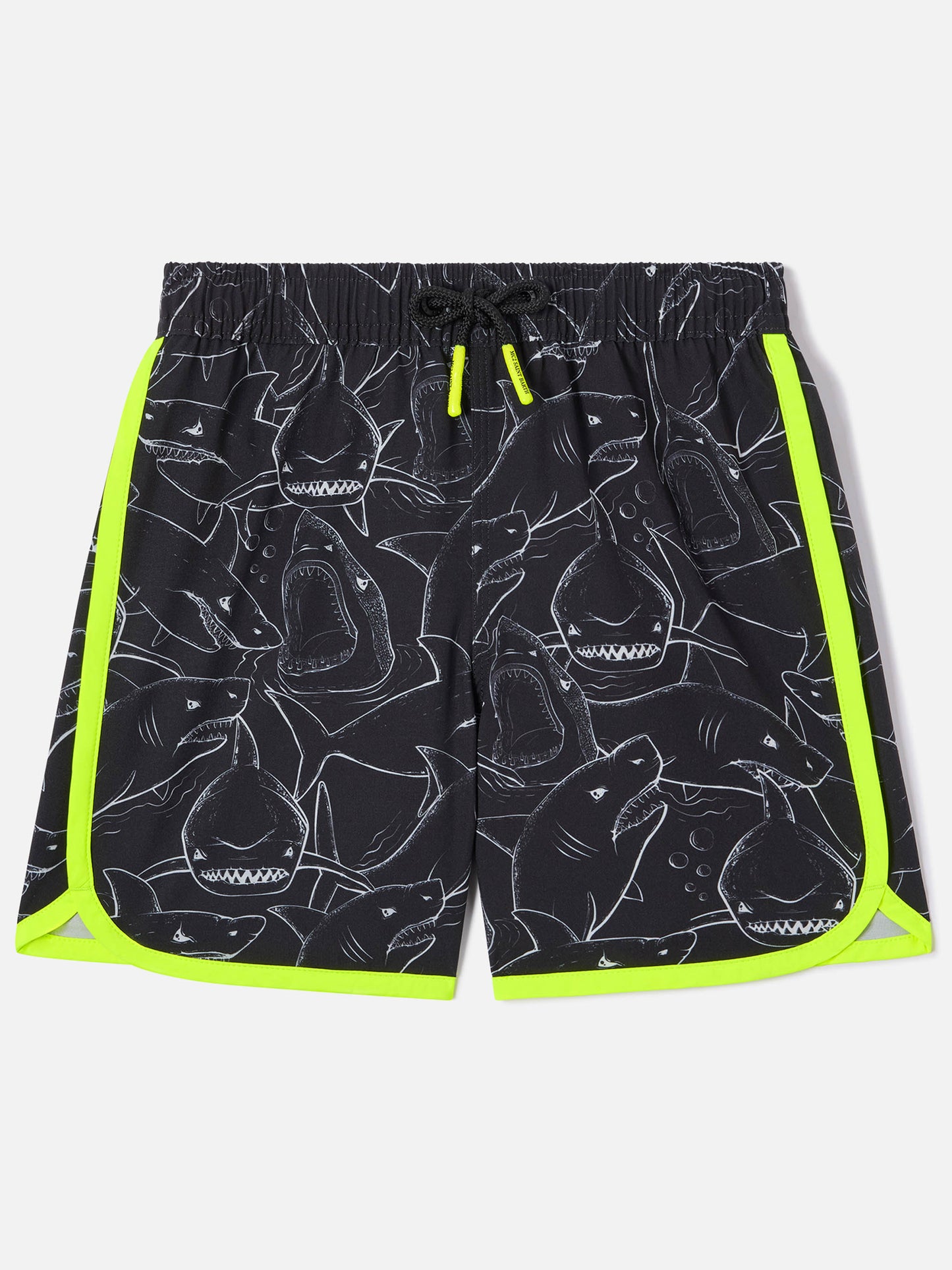 Boy swim shorts with shark print