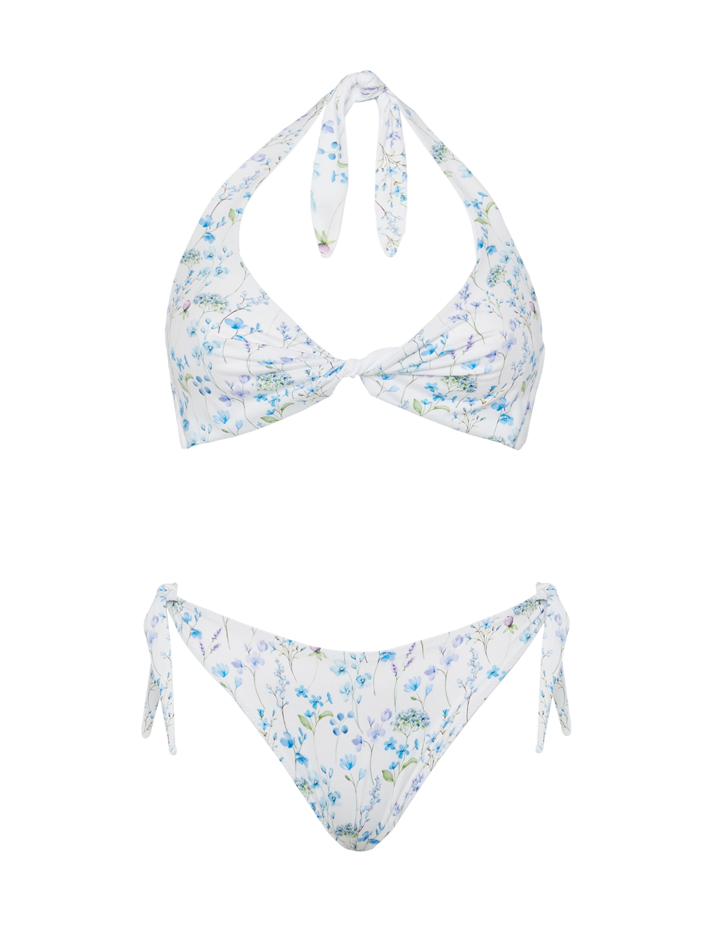 Classic triangle bikini Leda Yali with floral print - MC2 Saint Barth