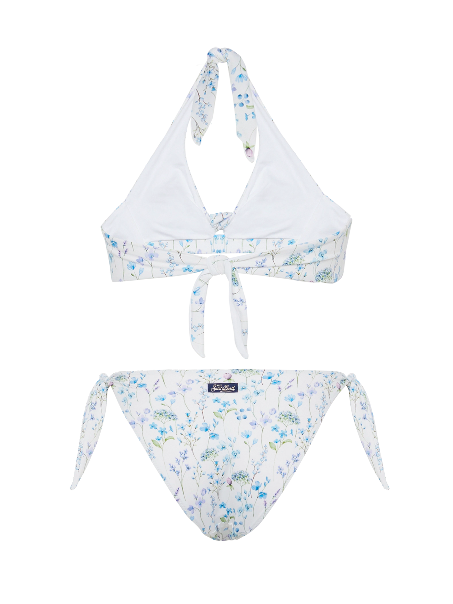 Classic triangle bikini Leda Yali with floral print - MC2 Saint Barth