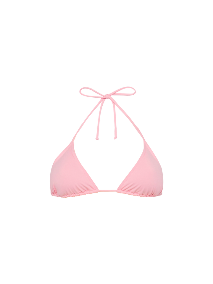 Leah rosa Badeanzug mit Triangel-Oberteil