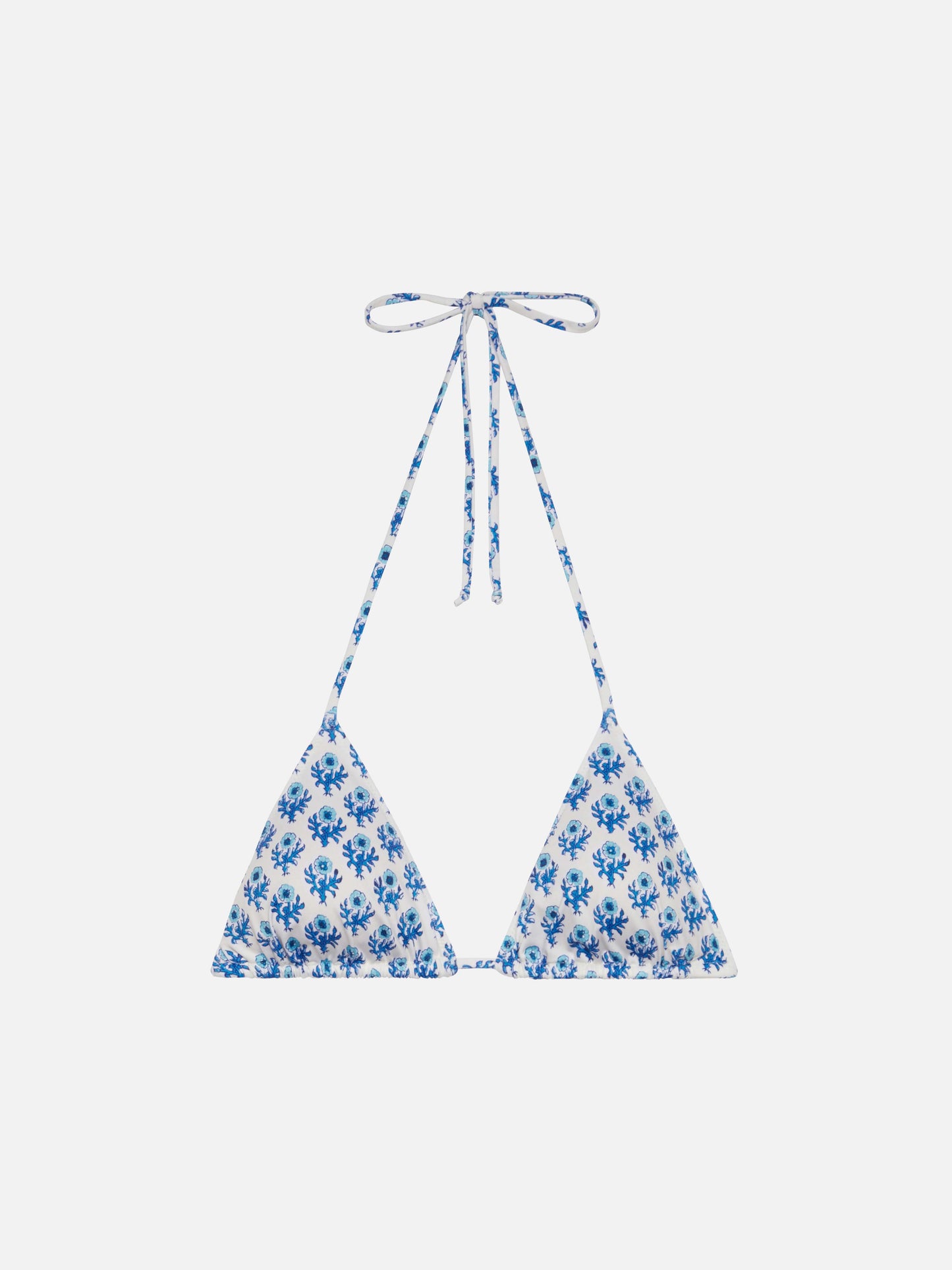 Leah – Badeanzug mit Triangel-Oberteil und Blumenmuster