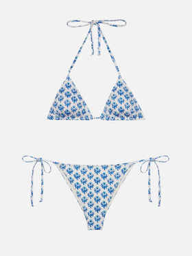 Triangle bikini Leah Marielle with floral print