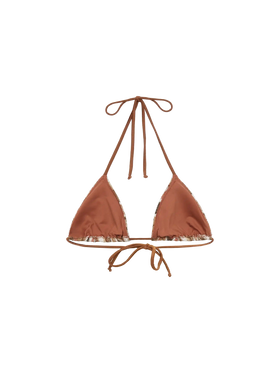 Leah raschel chevron pattern triangle top - MC2 Saint Barth