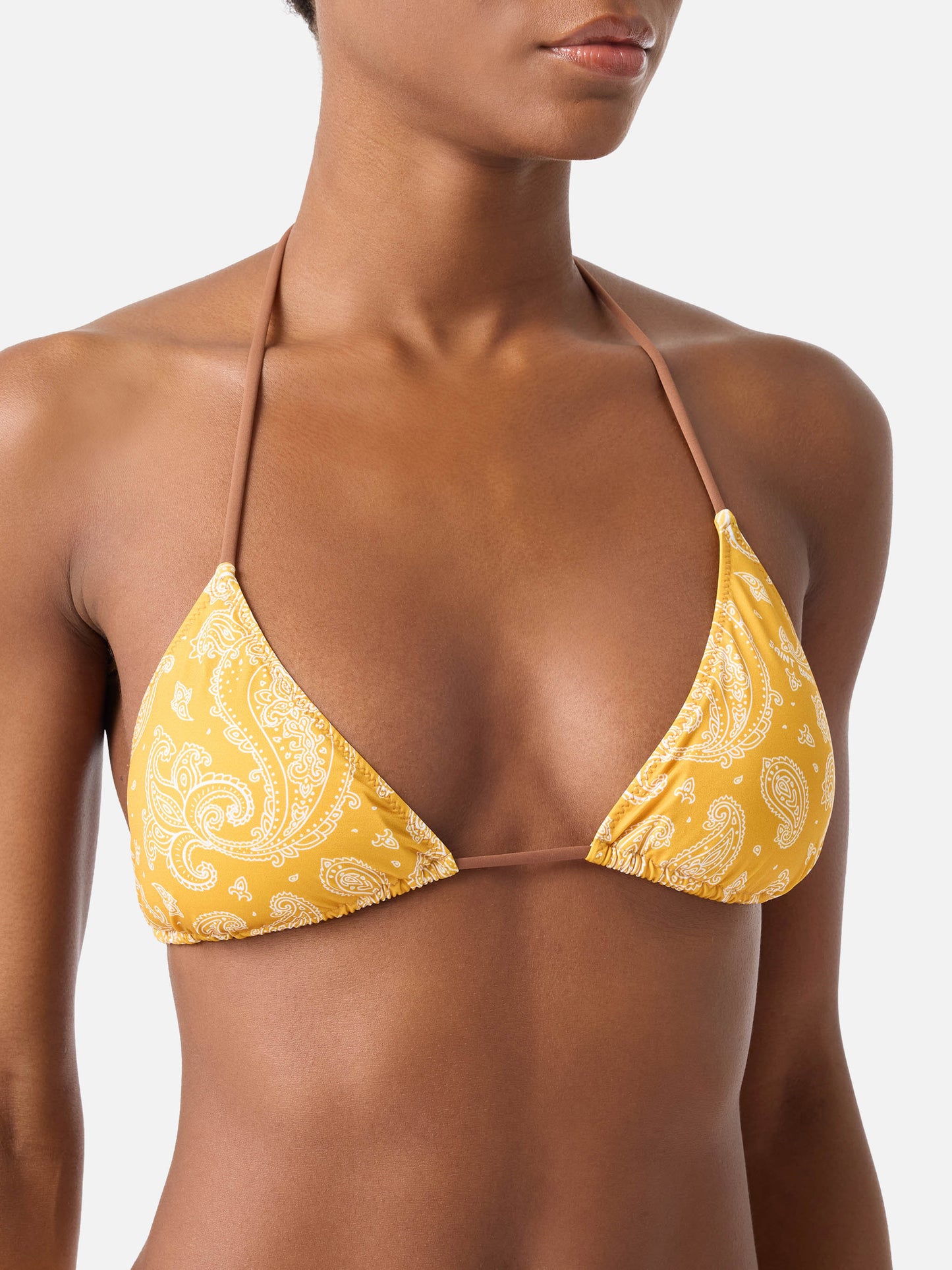 Elsa Marielle Bralette-Bikini mit bluette-Muster 