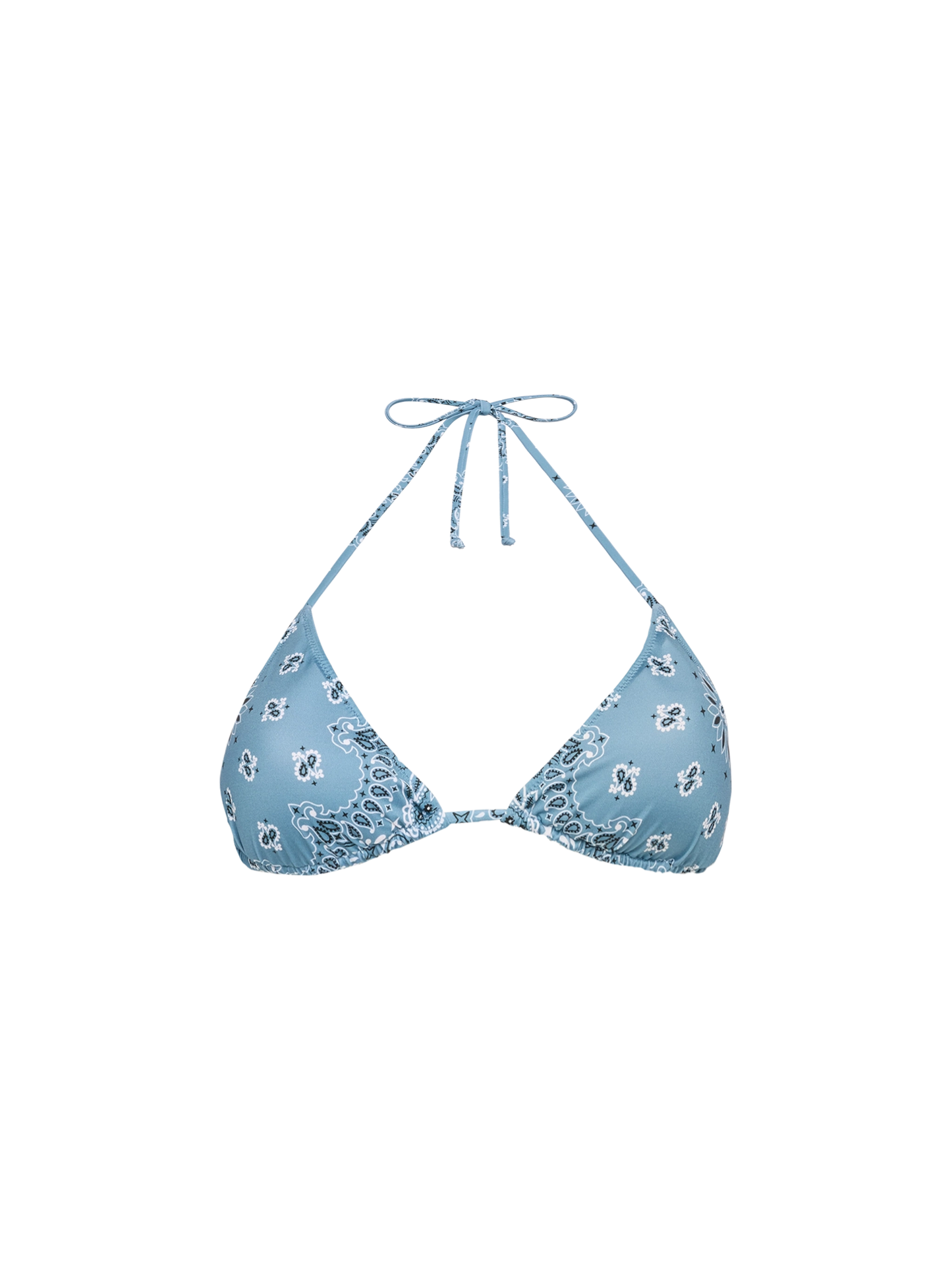Leah triangle top swimsuit with bandanna print - MC2 Saint Barth