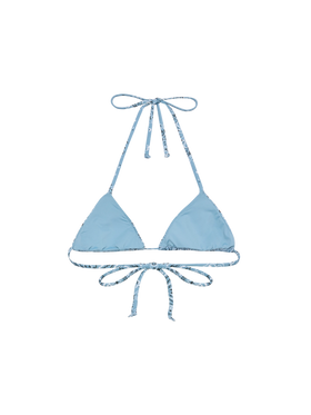 Leah triangle top swimsuit with bandanna print - MC2 Saint Barth