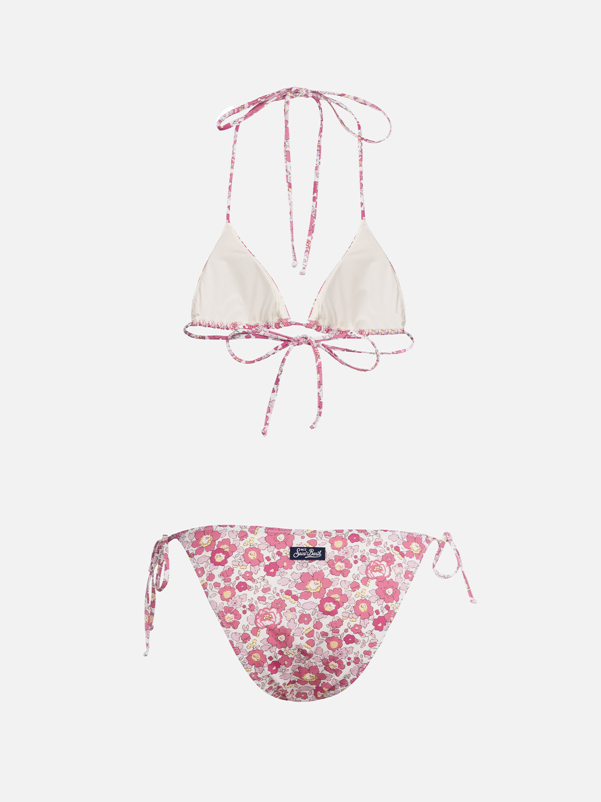 Costume da bagno da donna con top a triangolo Betsy Leah | REALIZZATO CON TESSUTO LIBERTY
