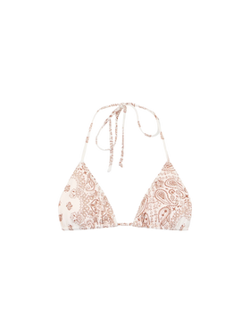 Woman bandanna triangle top swimsuit Leah - MC2 Saint Barth