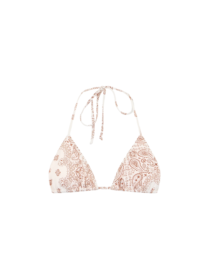 Woman bandanna triangle top swimsuit Leah - MC2 Saint Barth