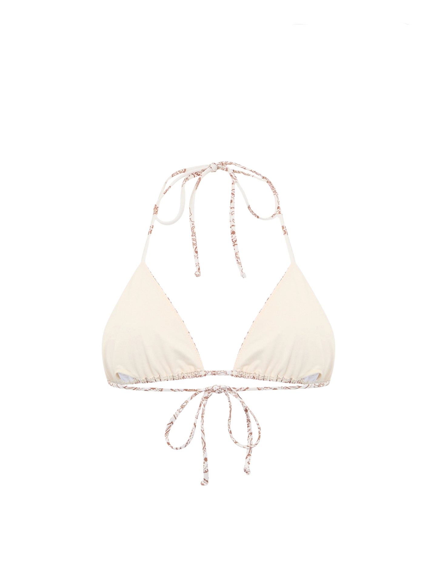 Woman bandanna triangle top swimsuit Leah - MC2 Saint Barth