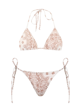 Woman bandanna triangle bikini Leah Marielle - MC2 Saint Barth