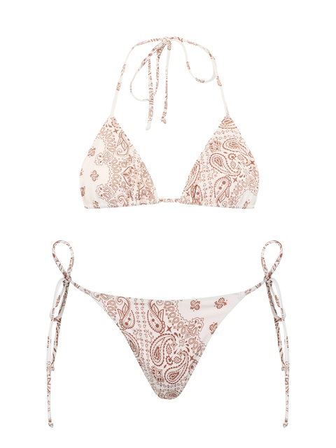 Woman bandanna triangle bikini Leah Marielle - MC2 Saint Barth