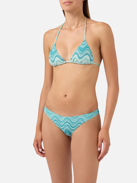 Leah Naomi water green raschel degradé bikini