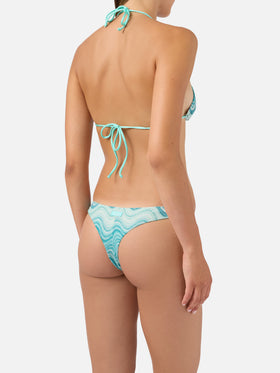 Leah Naomi water green raschel degradé bikini