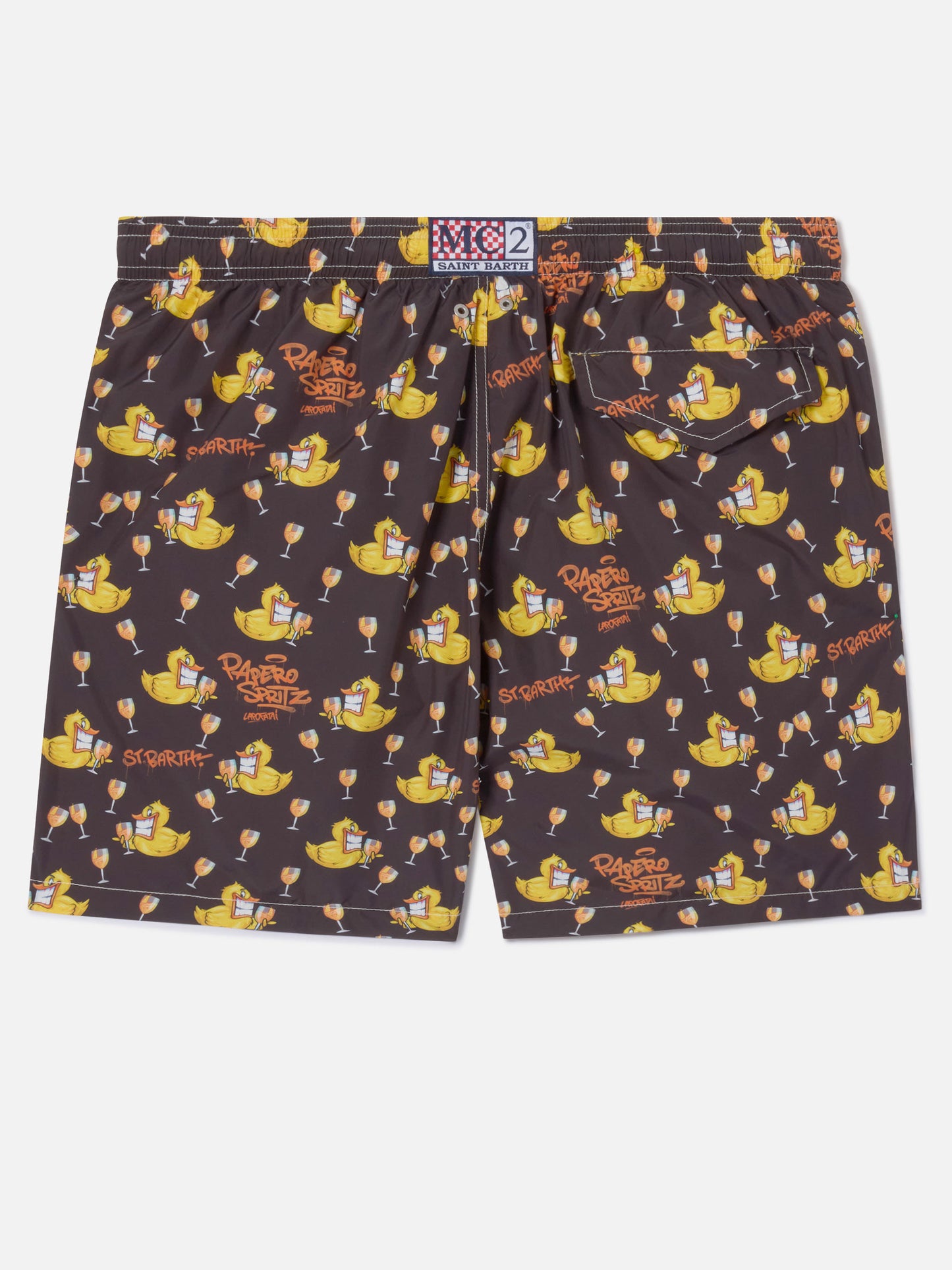 Lighting swim shorts with Cryptopuppets print | Special Edition