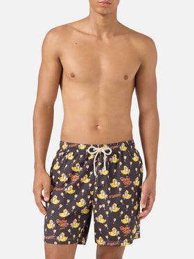 Lighting swim shorts with Cryptopuppets print | Special Edition