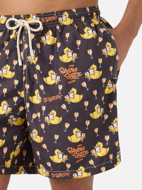 Lighting swim shorts with Cryptopuppets print | Special Edition