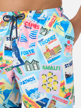 Costume Lighting con stampa cartoline
