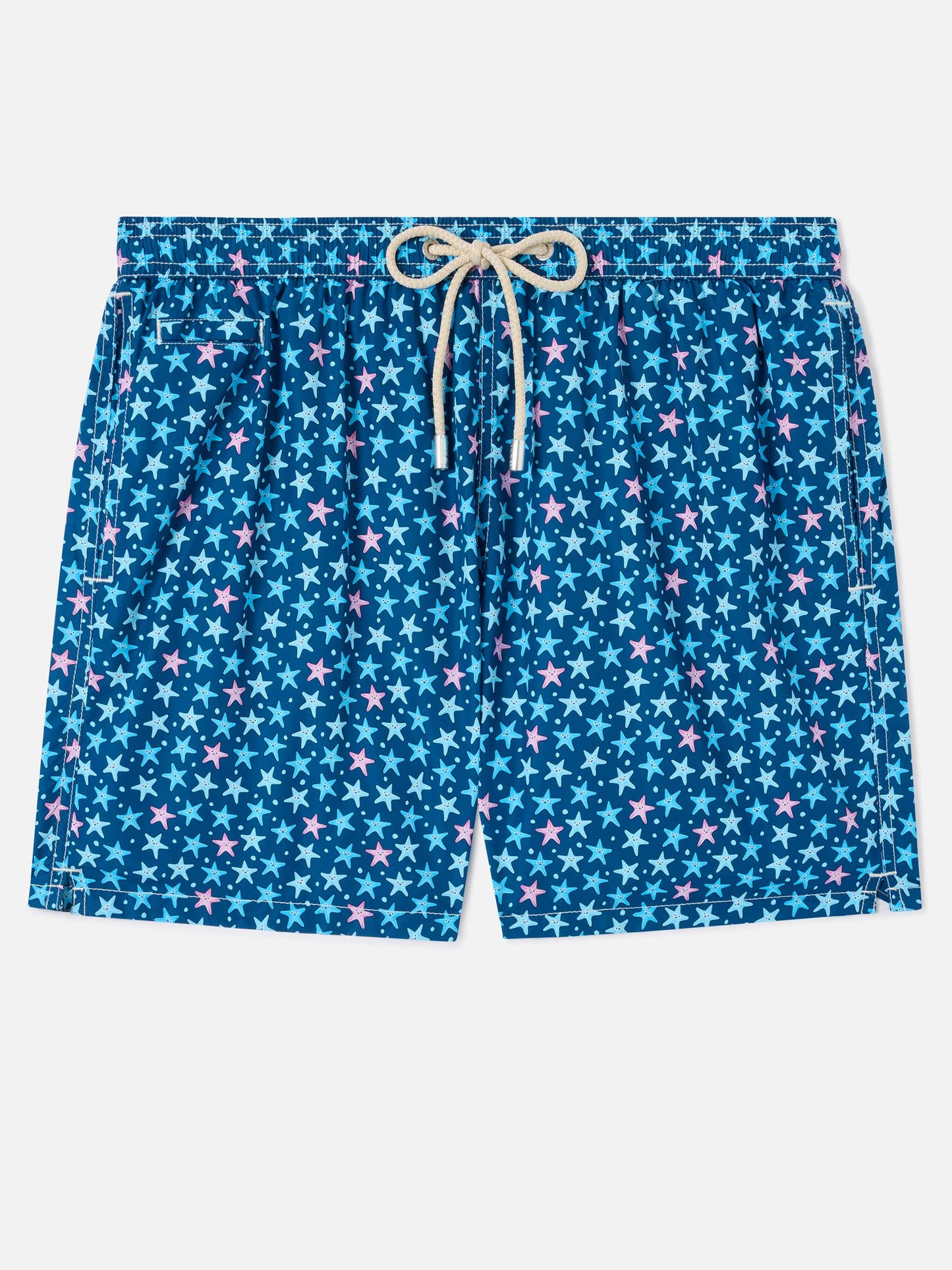 Lighting Badeshorts mit Micro Fantasy blue starfish-Print 