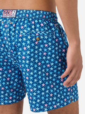 Lighting Badeshorts mit Micro Fantasy blue starfish-Print 