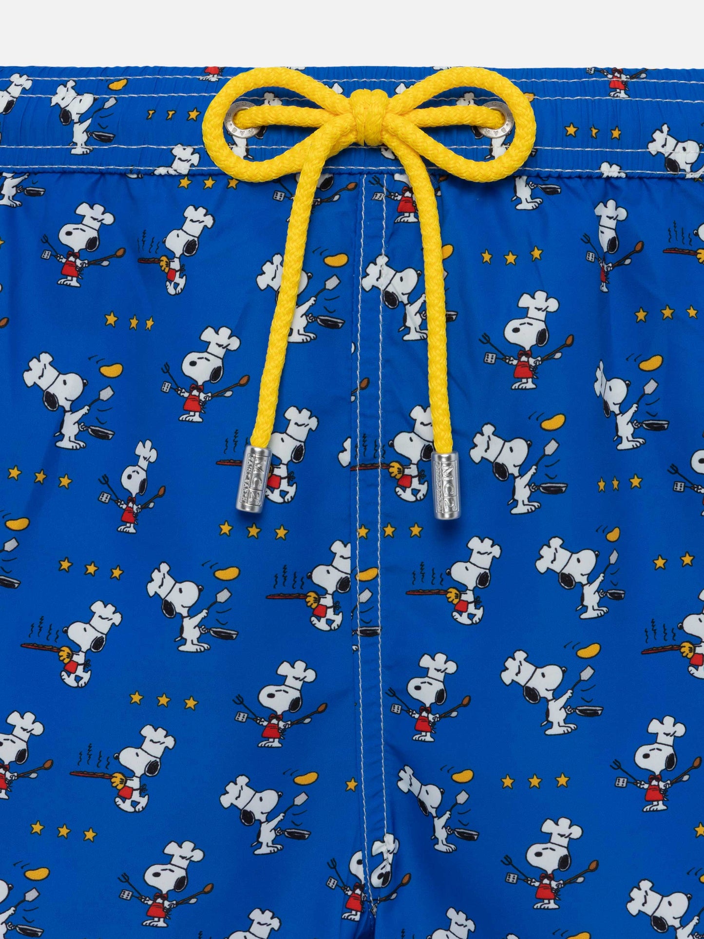 Lightweight fabric swim shorts Lighting with Snoopy chef print | SNOOPY PEANUTS® SPECIAL EDITION - MC2 Saint Barth