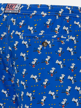 Lightweight fabric swim shorts Lighting with Snoopy chef print | SNOOPY PEANUTS® SPECIAL EDITION - MC2 Saint Barth