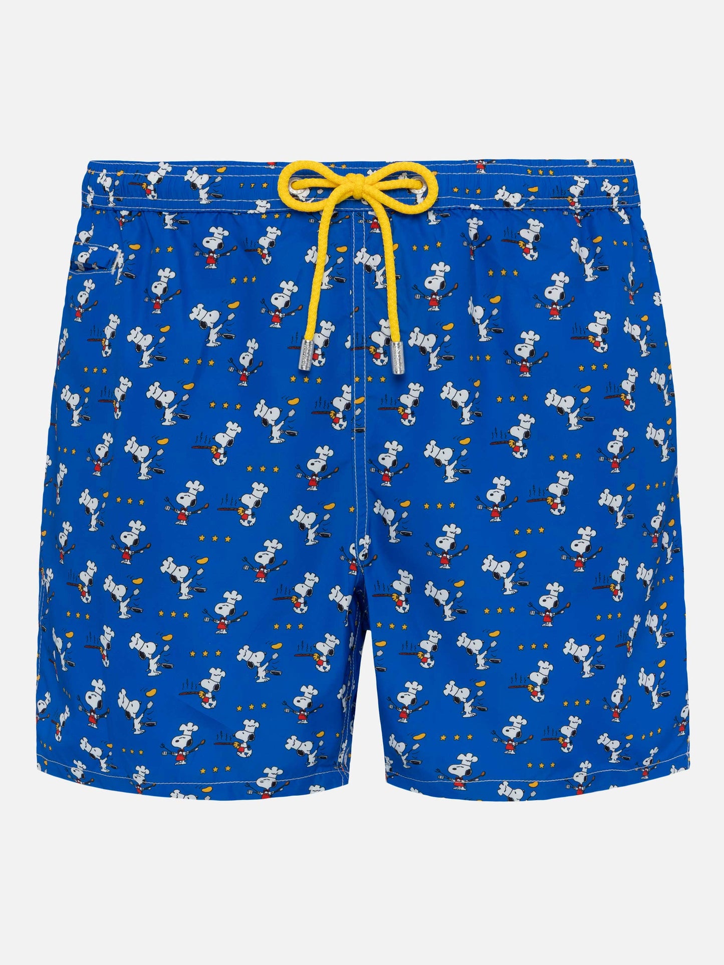 Lightweight fabric swim shorts Lighting with Snoopy chef print | SNOOPY PEANUTS® SPECIAL EDITION - MC2 Saint Barth