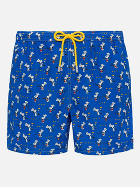 Lightweight fabric swim shorts Lighting with Snoopy chef print | SNOOPY PEANUTS® SPECIAL EDITION - MC2 Saint Barth