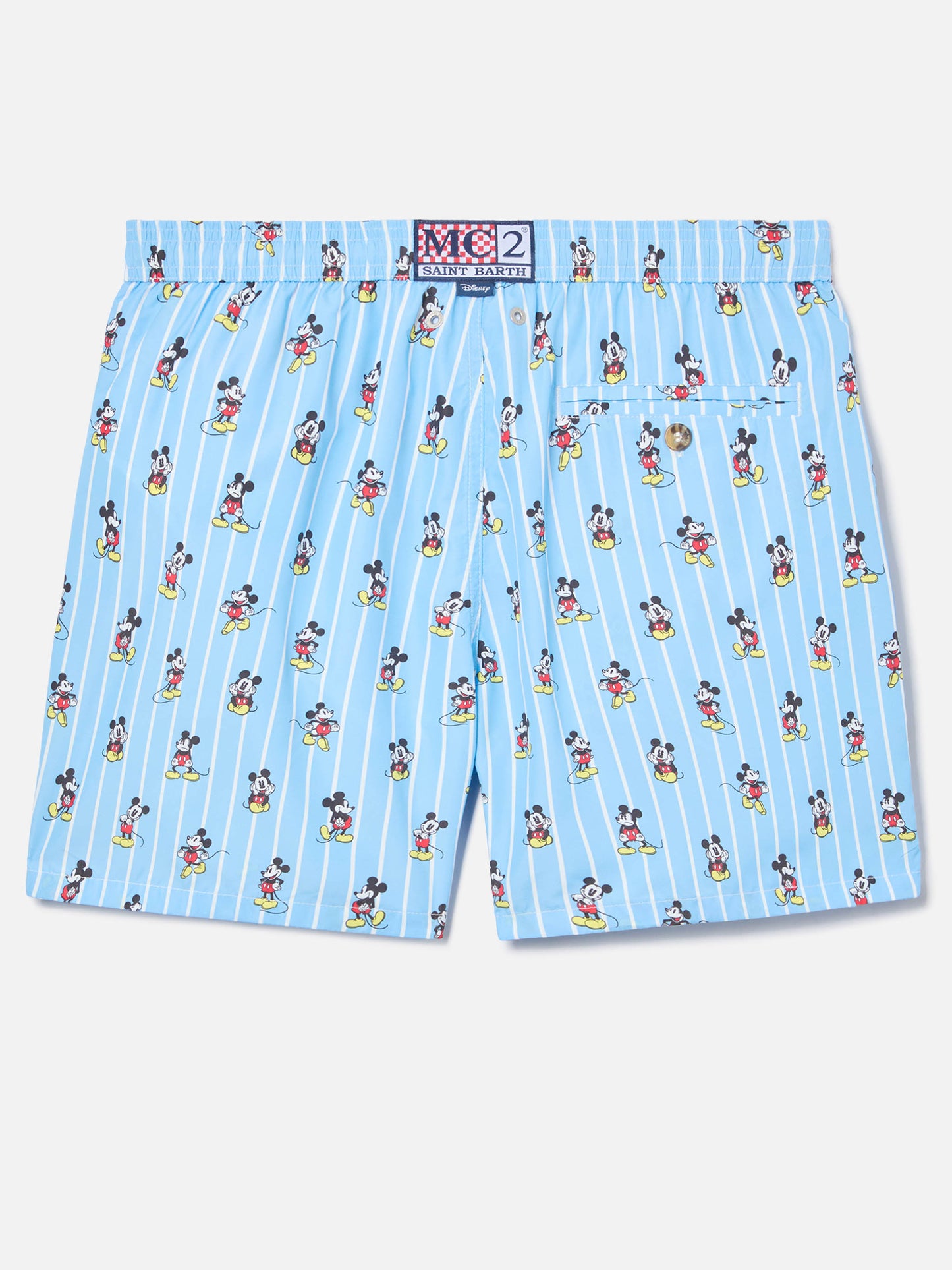 Striped Lighting Micro swim shorts with Mickey Mouse print | Special Edition