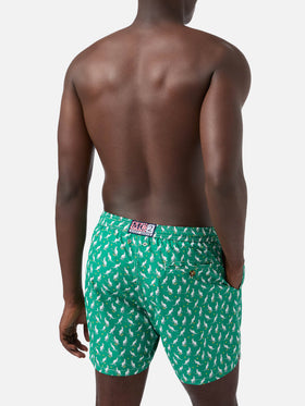 Herren-Badeshorts aus leichtem Stoff Lighting Micro Fantasy mit Känguru-Print | AUSTRALIAN BRAND SPECIAL EDITION